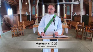 Matthew 4  12 23 with The Rev'd Liam Phillips