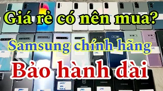 Điện thoại Samsung giá rẻ S8, S8+, S9, S10+, Note9, Note10+, Note20