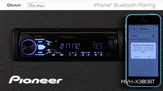 How To - MVH-X380BT - iPhone Bluetooth Pairing