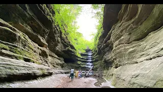 French Canyon at Starved Rock and Historic Unica, April 13, 2023