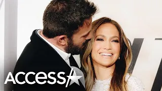 Ben Affleck Hugs & Kisses Jennifer Lopez Non-Stop at 'Marry Me' Carpet