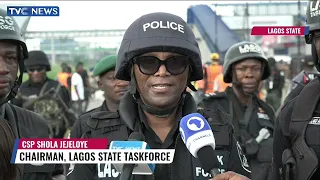 Lagos Taskforce Clears Oshodi Railway Tracks Again