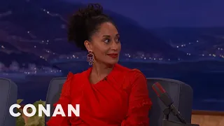 Tracee Ellis Ross Was A Very Rambunctious Child | CONAN on TBS