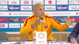 Conferenza stampa, Spalletti: "Pallotta può dire quello che vuole ma per me Totti non smette"