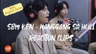 SB19 KEN - Hanggang sa huli reaction clips!! 💙 (FUNNY!!)