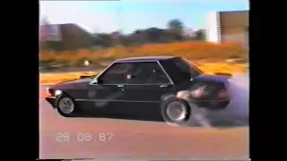 1980s Street Burnouts, Street Racing, Ravenswood Drags Home Video