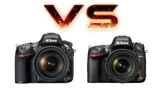 Nikon D800  vs  Nikon D610