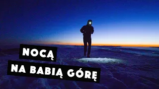 BABIA GÓRA - wschód słońca z widokiem na TATRY