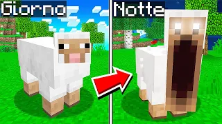 MINECRAFT MA I MOB DIVENTANO PAUROSI ALLE 3 DI NOTTE!