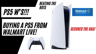 PS5 RESTOCK LIVE ON WALMART AT 9:00PM ET 11/25 | LETS SECURE THE BAG | GETTING W’s