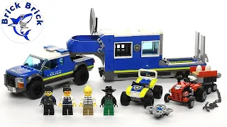 LEGO City 60315 Police Mobile Command Truck - Speed Build Review
