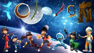 💥 Play Weapon Match 7 Elemental Powers Boboiboy Galaxy Stage-2 | Lightning,Typhoon,Earthquake,Blaze