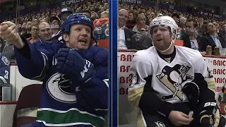 Kessel Cross Checks Dorsett, Share Words when they Leave the Box