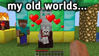 minecraft nostalgia be like