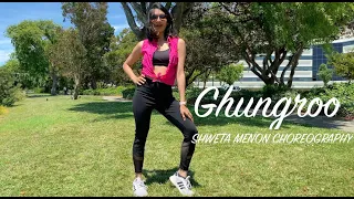 Ghungroo | Dance Cover | Hrithik Roshan | War | Shweta Menon Choreography | Bollywood Dance Cover