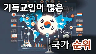 한국은 기독교인이 세계에서 몇 번째로 많을까?