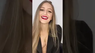 BooM BooM TikTok Challenge No Bra Braless Girl #shorts #short #viral #tiktok #boom #big #boobs