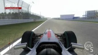 F1 2010 | Formula 1 | Gameplay Deutschland GP - Hockeheim | HD