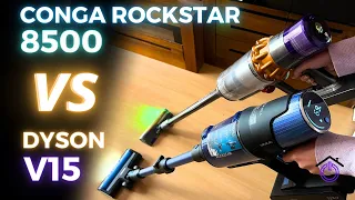 🤜🤛DYSON V15 vs CONGA ROCKSTAR 8500 | ¿Es Cecotec una ALTERNATIVA a DYSON?