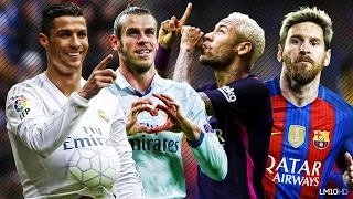 Lionel Messi & Neymar vs Ronaldo & Bale 2016 ● Skills & Goals Battle | HD