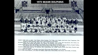 1973 Miami Dolphins Team Season Highlights "Best Ever"