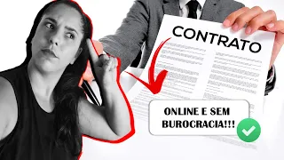 SAIBA Como criar e enviar contratos online SEM BUROCRACIA e com Valor JURÍDICO!!!