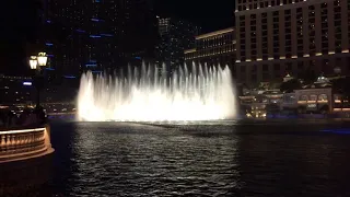 Amazing Bellagio fountain show, Las Vegas - Michael Jackson - Billy Jean (HD Video)