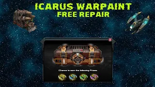 War commander - Icarus Warpaint Vs  KRUG - Free Repair