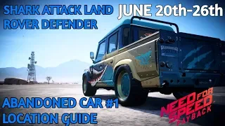 Need for Speed: Payback Boss Abandoned Cars #1 - Location - Shark Attack Land Rover Defender 110