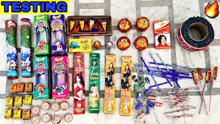 Diwali Crackers Testing 2020 | Crackers Stash | Testing Crackers | Diwali 2020