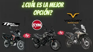 Comparativa motos doble propósito TT DS 200 - NH Trazer 190 - ARIZONA 200