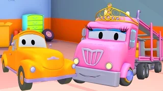 Die Lackierwerkstatt von Tom dem Abschleppwagen : Prinzessin Charlotte | Lastwagen Cartoons