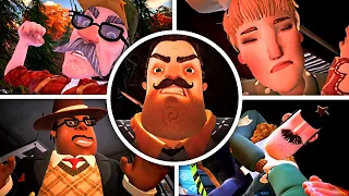 Hello Neighbor 2 - New Jumpscares (Update Showcase)