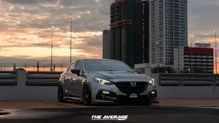 Takeshi's immaculate bagged Mazda 3. | The Average Media | 4K