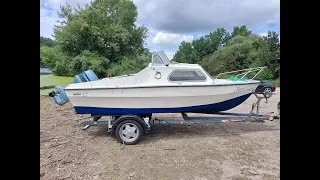 Restoration of a Cabin Boat Arran 17 (similar to Shetland 535)