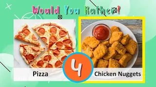 Would you Rather? Food Edition | Brain Break | Food Workout | Yummy-Yum | PhonicsMan Fitness