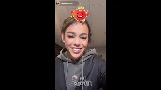 Danna Paola Live  en TikTok desde Phoenix,az