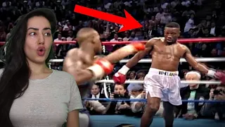BOXING NOOB REACTS TO Amazing Boxer With SUPERHUMAN Defense