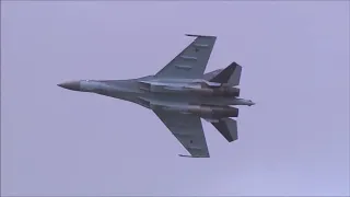 Sukhoi Su-35 demonstration at Paris-Le Bourget Airshow 2013