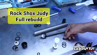 Rock Shox Judy servicio full (comentado)