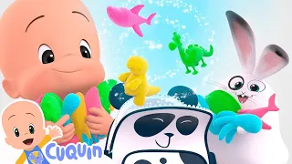 Learn whith Cuquin and the Panda Bag and more educational videos | Cuquin