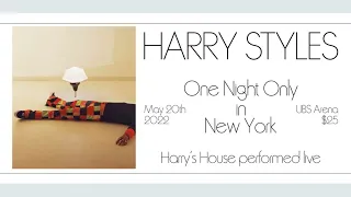 Harry Styles - One Night Only In New York, UBS Arena, Elmont * Apple Music * (May 20, 2022 / AUDIO)