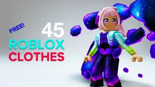 45 FREE ROBLOX CLOTHES THAT YOU DON'T WANT TO MISS WHILE STILL AVAILABLE!