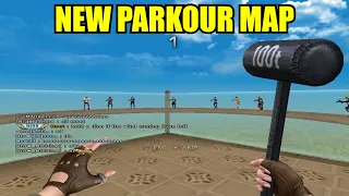Trying out New Master Parkour Map /w Friends