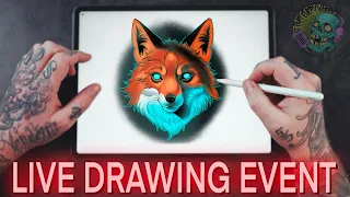 Draw with me Live Stream