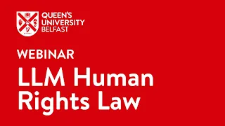 LLM Human Rights Law Webinar