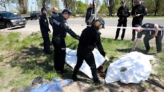 Роздягнули і розстріляли. Масове захоронення під Макаровим. Окупанти вбили іноземця та замінували