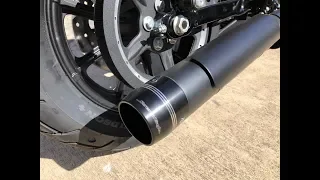 Screamin' Eagle Slip-On Exhaust Sound vs. Harley OEM Stock Exhaust - 2019 Sportster Iron 1200 Review