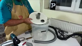 How to make cyclone dust separator
