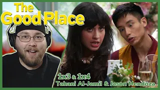 First Time Watching: The Good Place 1x3 & 1x4 REACTIONS! | "Tahani Al Jamil" & "Jason Mendoza"